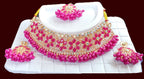 Necklace earing and maang tika js10 - TRSMALL